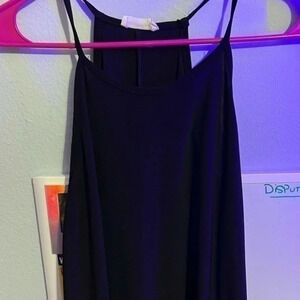 Womens basic black dress : Medium